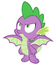 Spike with wings