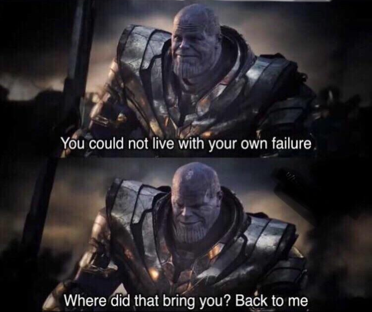 Thanos Meme Thanos Meme