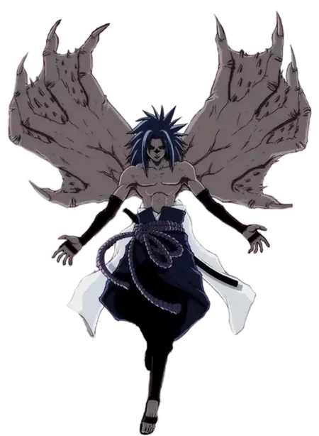 Demon Sasuke Render By Skodwarde