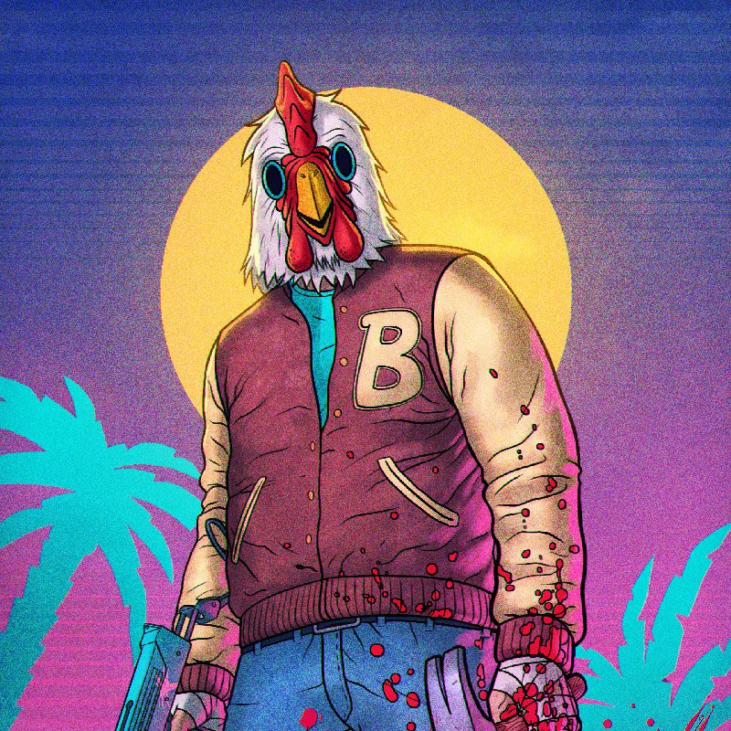 ✵ Hotline Miami: Richard / Jacket ✵ Minecraft Skin