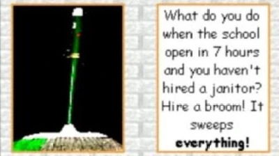 LOOKS LIKE ITS SWEEPING TIME-0