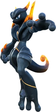 Shadow mega mewtwo X render