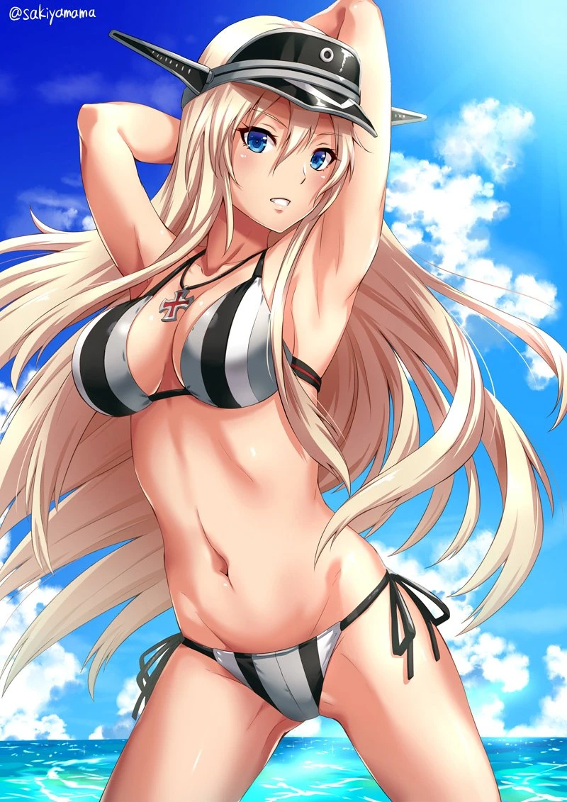 Bismarck kantai collection drawn by sakiyamama 91fa84790c0dc303dfeba3b325d02b22