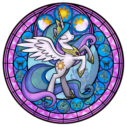 Princess-Celestia-Stained-Glass-my-little-pony-alicorn-30068298-600-600