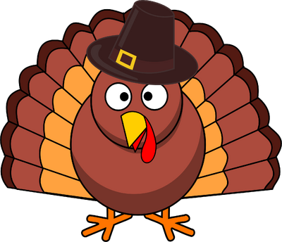 Turkey-with-pilgrim-hat-vector-file