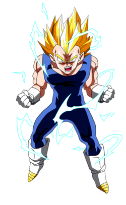 Super Saiyan 2 Buu Saga Vegeta Dragon Ball Z