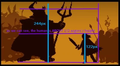 Human vs Asgore Human vs Asgore