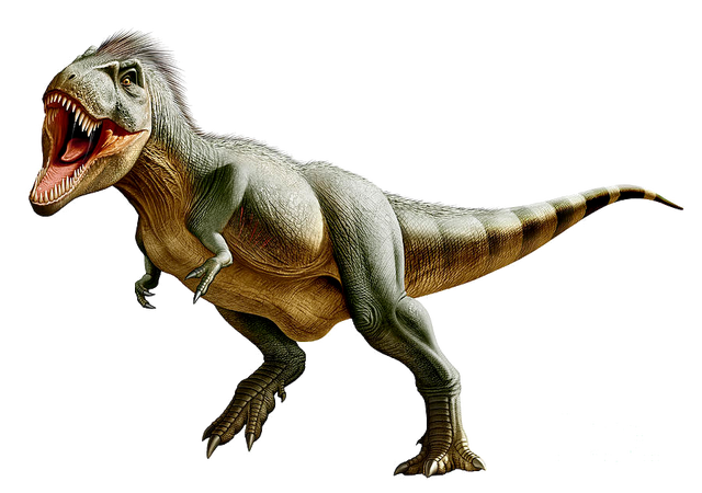 red trex with horns