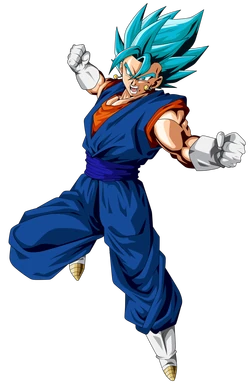 Vegito super saiyan blue by frost z-dbtix5j