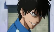Saitama during training Saitama during training