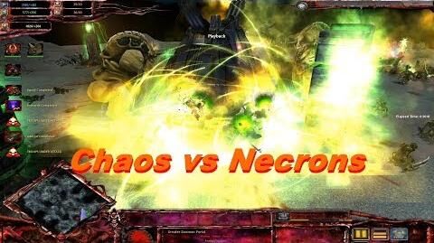 Chaos Daemons Vs Necrons Warhammer 40k Dawn Of War