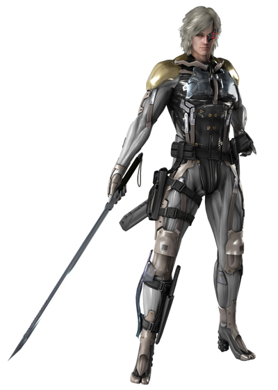 Metal gear rising revengence raiden render by rajivmessi-d7esdwn