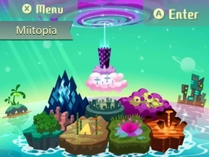 Miitopia map Miitopia map
