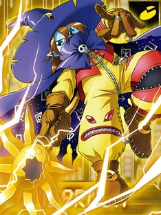 Wizarmon collectors card