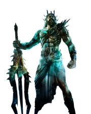 Poseidon god of war by ja renders-d8k9v8w