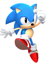 Sonic Games Classic Sonic (Render)