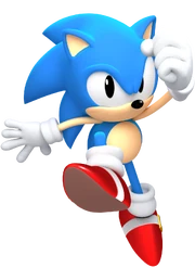 Sonic Games Classic Sonic (Render)