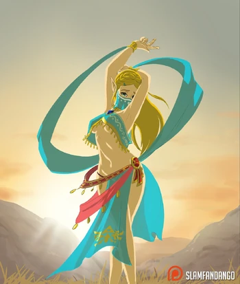 Botw gerudo princess zelda