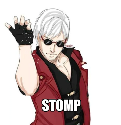 Stomped Dante