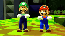 Mario and luigi dance
