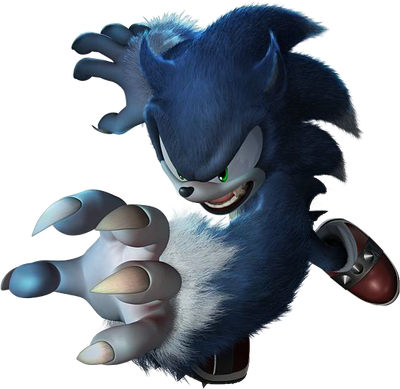 Sonic Games Werehog Sonic 2 (Render)