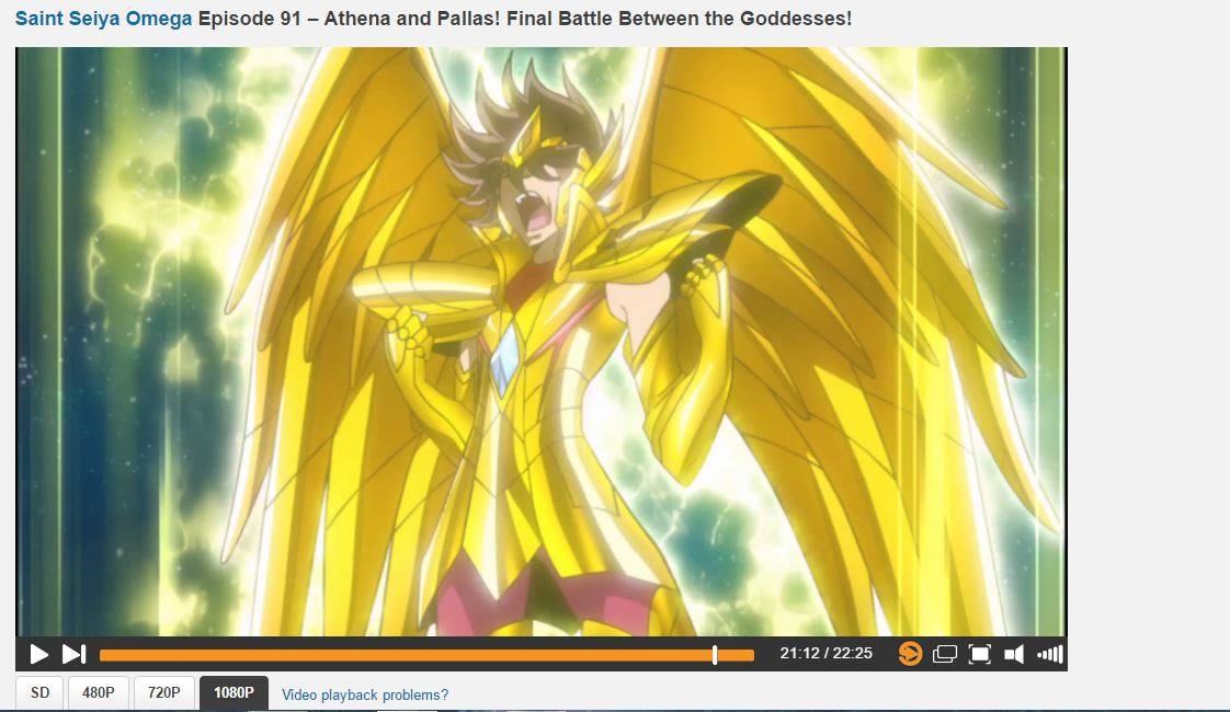 Watch Saint Seiya Omega Episode 91 Online - Athena and Pallas! Final Battle  Between the Goddesses!