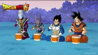 Beerus & Gang Eat Cup Noodles Together English Dub