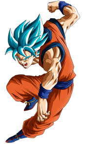 Goku SSGSS render