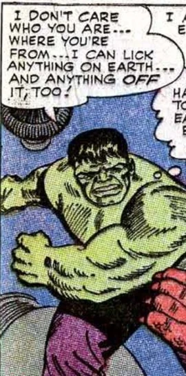 Hulk lick