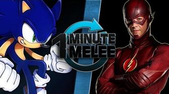 One Minute Melee - Sonic the Hedgehog vs The Flash (SEGA vs DC Comics)