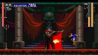 Castlevania Symphony of the Night Richter vs Dracula