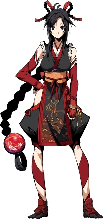 Shiori Kujo Render