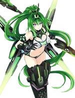 Green heart next render by jessymoonn-da9mcok