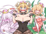Bowsette piranha plant and princess king boo luigi s mansion mario series new super mario bros u deluxe and nintendo drawn by esoragoto sample-8e029a838af987d63925d44a48efb470