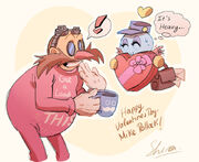 Happy valentines day eggman by shira hedgie-daz381b
