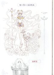 Sailor Cosmos Concept Art
