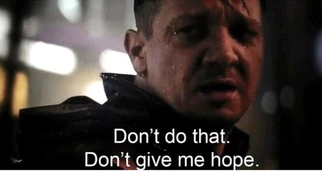 Don't give me hope 