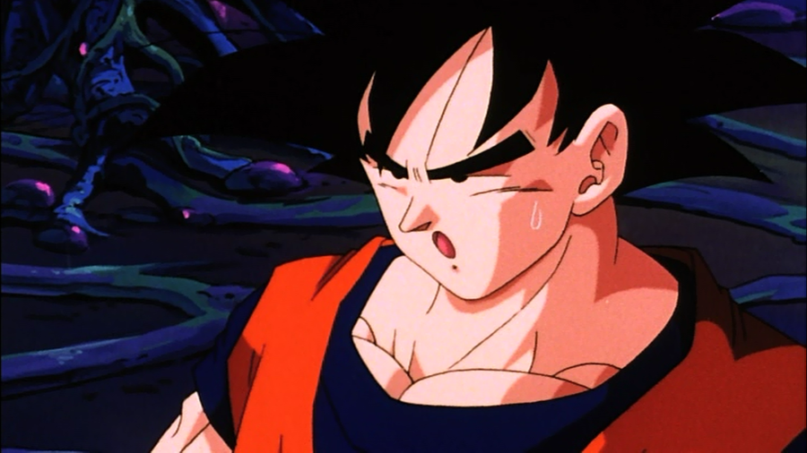 Annoyed Goku