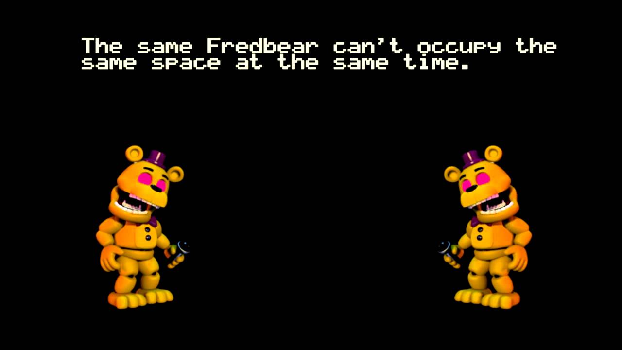 Fnaf world glitch world locations