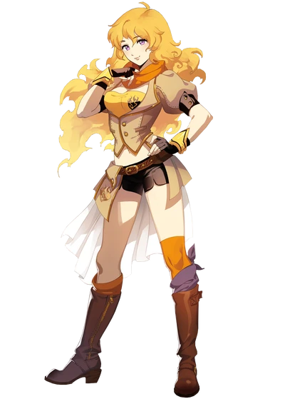 Yang xiao long rwby yellow render by andreogami5-d7zcul7 Yang xiao long rwby yellow render by andreogami5-d7zcul7