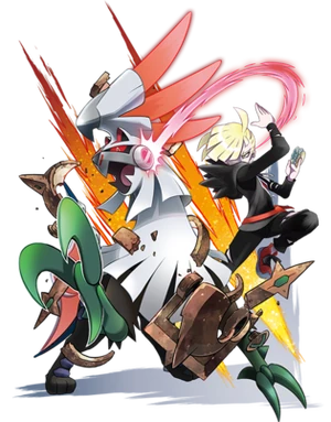 Gladion with Silvally