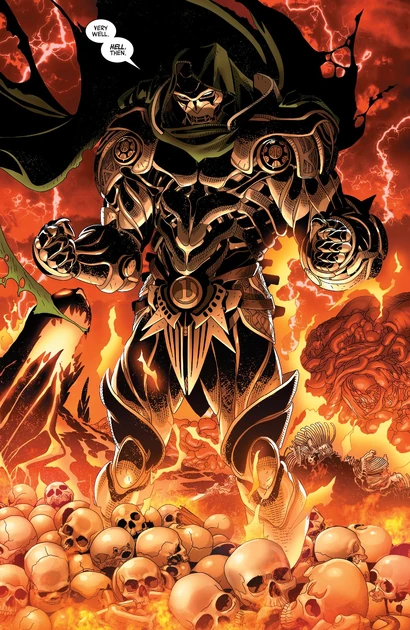 Dr Doom in hell-2019 Doctor Doom comics