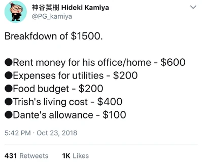 Dante funds