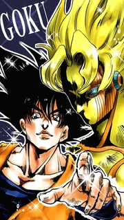 Bb01ffb33a937ff988227fa03d49671f--jojo-bizarre-goku
