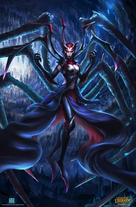League of legends elise fanart by sickbrush-d8cz52o