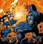 Thanos vs darkseid