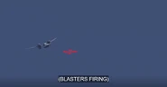 U-wing vs Light Cruiser 1
