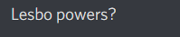 LESBOPOWERS