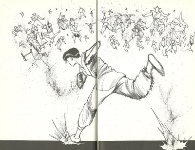 Yusuke attacks Yusuke attacks