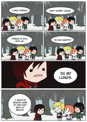 Pyrrha is with us